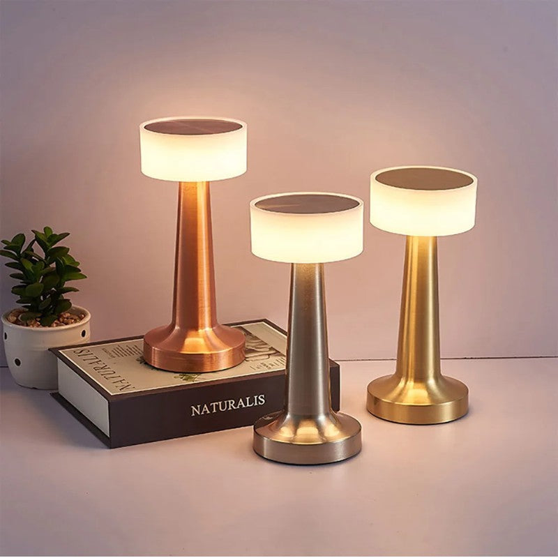 Luminária De Mesa Abajur De Mesa Sem Fio Torre Recarregável - Touch