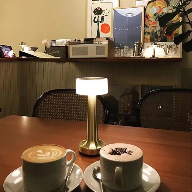 Luminária De Mesa Abajur De Mesa Sem Fio Torre Recarregável - Touch