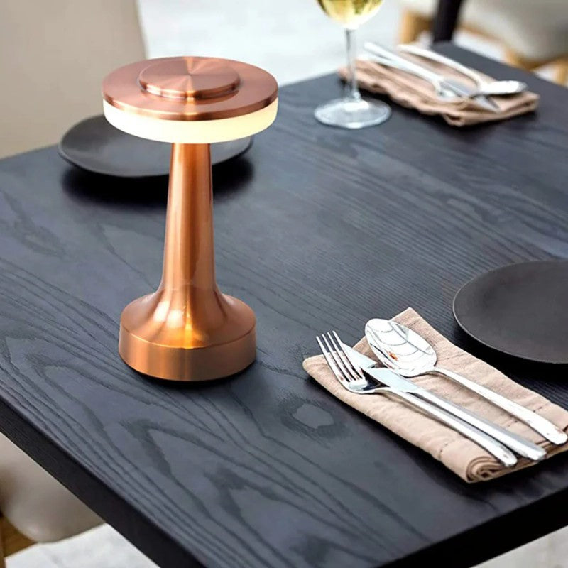 Luminária De Mesa Abajur De Mesa Sem Fio Torre Recarregável - Touch