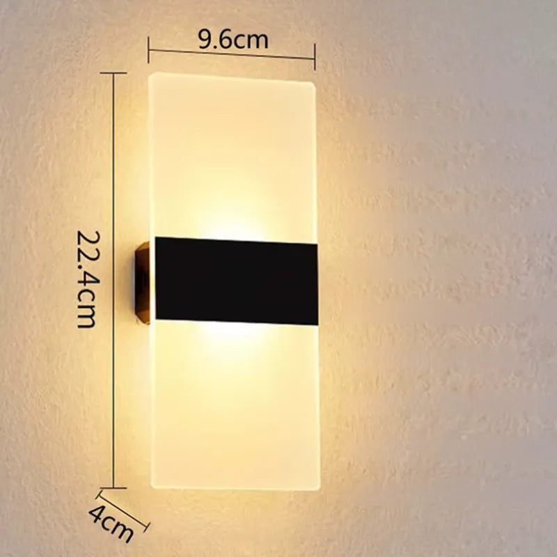 Arandela de Parede Sem fio Nordic Sconce – Sensor de Movimento e Toque, Recarregável USB