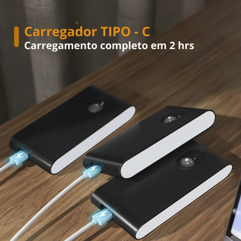 Arandela de Parede Sem Fio Recarregável Magnética - Easy
