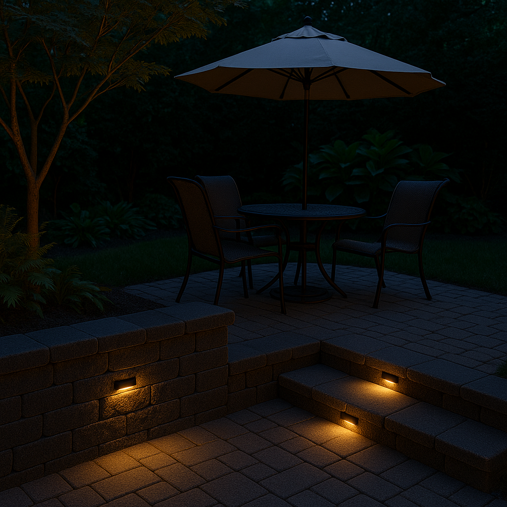 Luz Solar de Degrau – À Prova d'Água – Para Escadas, Deck e Jardim - Lumen