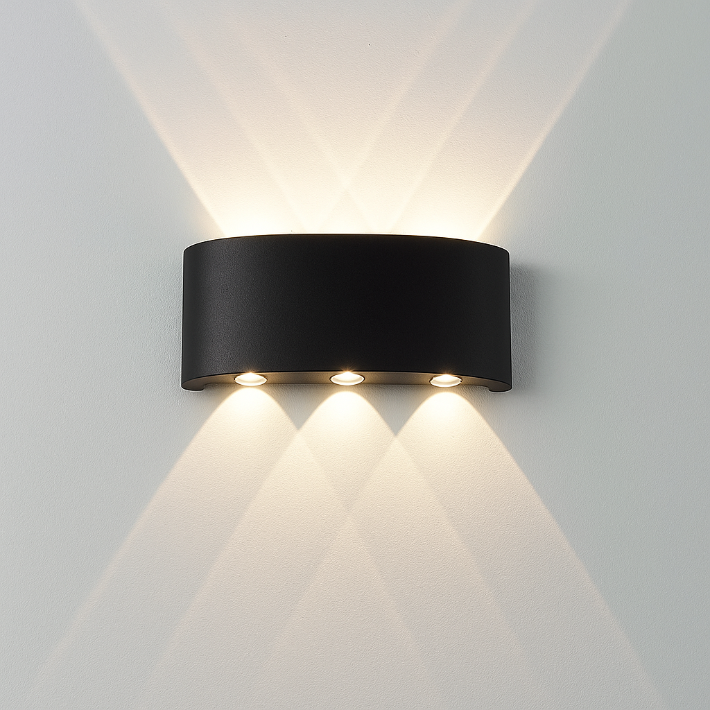 Arandela Externa Led em Alumínio - Wall