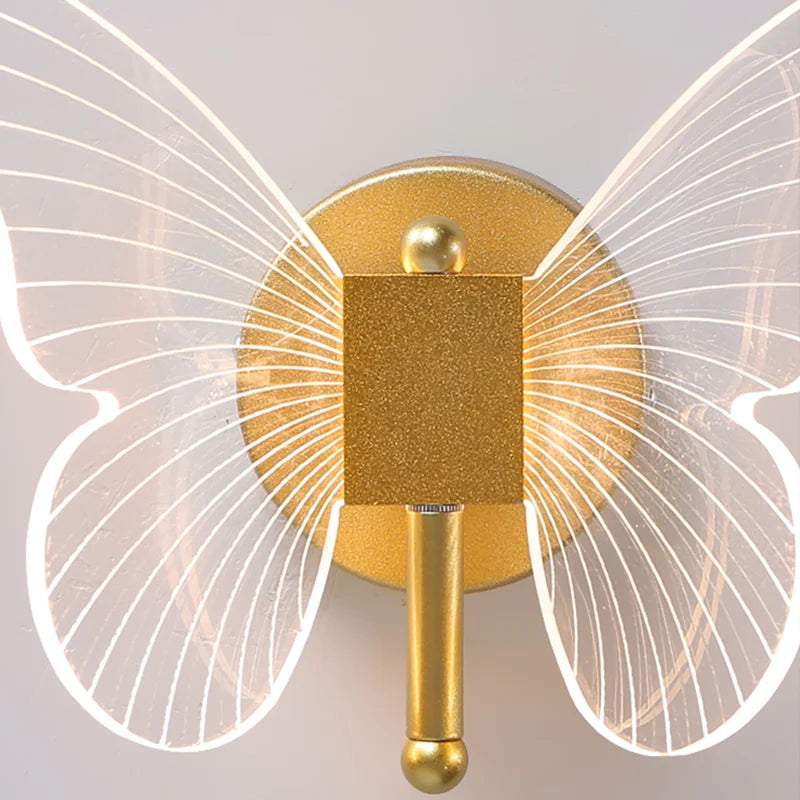 Arandela de Parede Borboleta de LED