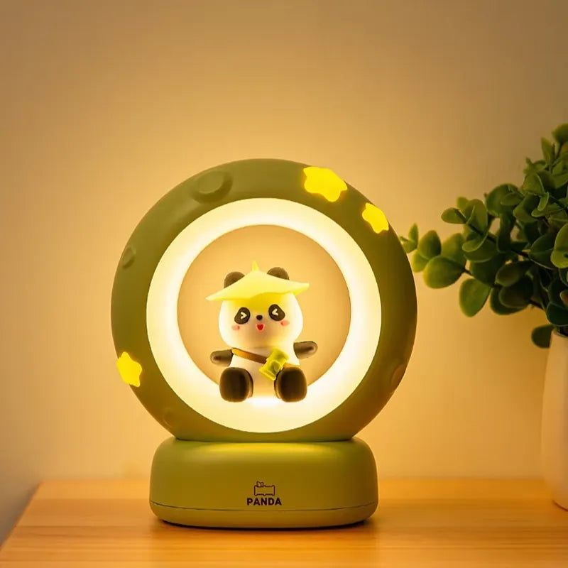 Luminária De Mesa Abajur astronauta - Recarregável - USB