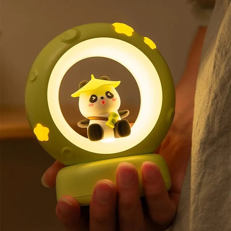 Luminária De Mesa Abajur astronauta - Recarregável - USB