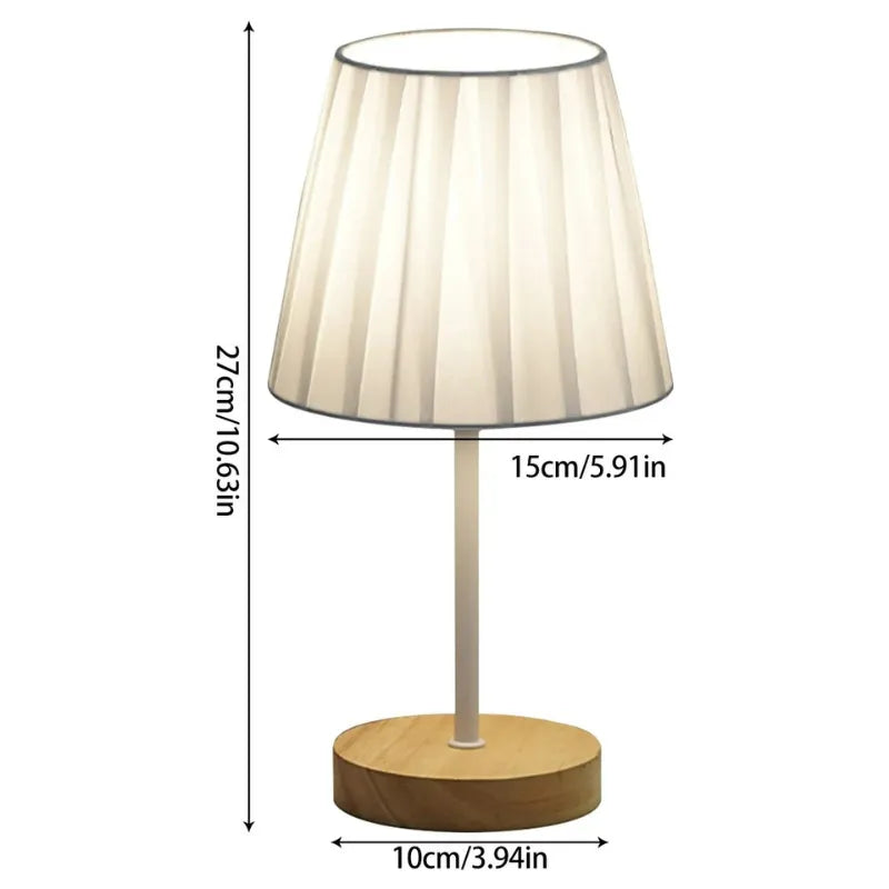 Luminária de Mesa Abajur USB - Luminawood