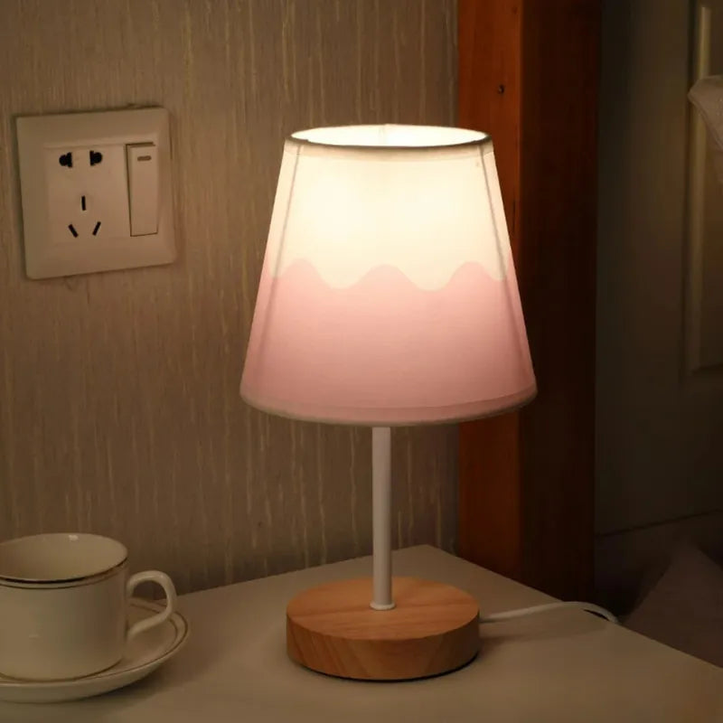 Luminária de Mesa Abajur USB - Luminawood