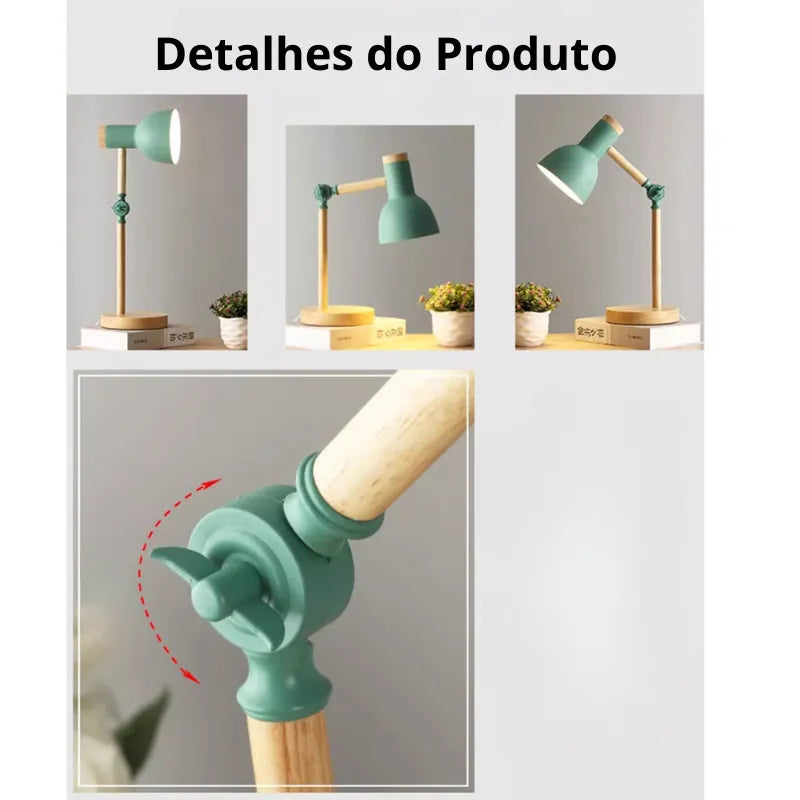 Luminária de Mesa Articulada - 20
