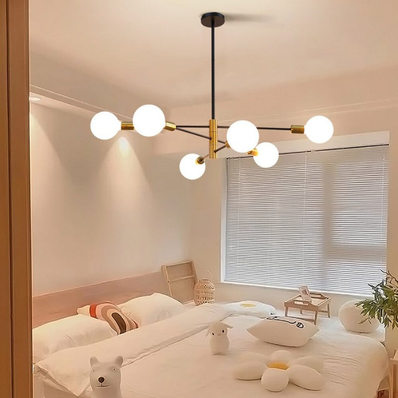 Lustre Minimalista Nordic com Haste Sputnik