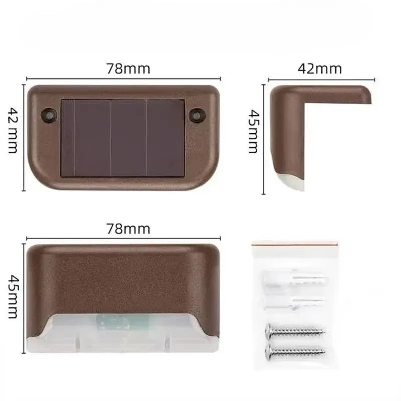 Luz Solar de Degrau – À Prova d'Água – Para Escadas, Deck e Jardim - Lumen