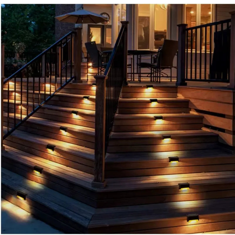 Luz Solar de Degrau – À Prova d'Água – Para Escadas, Deck e Jardim - Lumen
