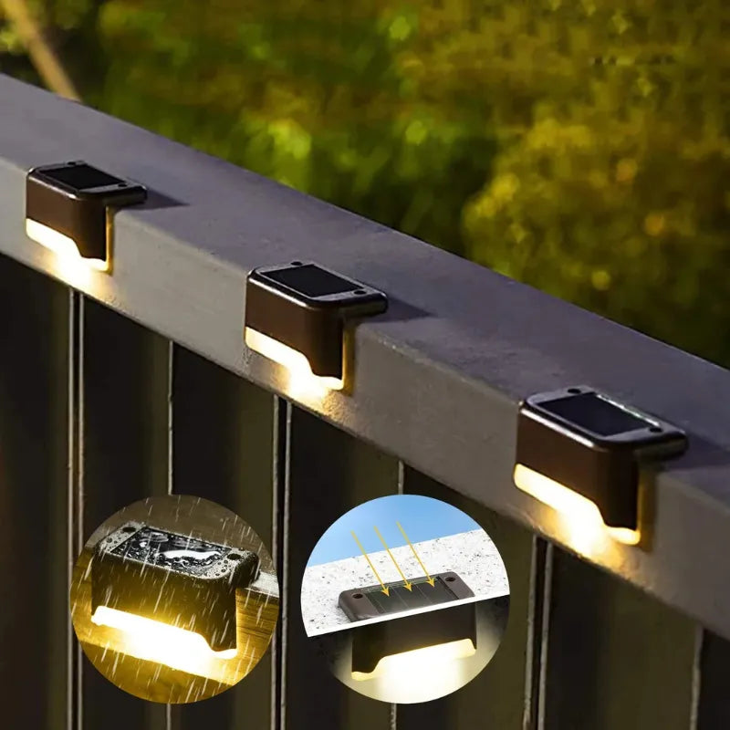 Luz Solar de Degrau – À Prova d'Água – Para Escadas, Deck e Jardim - Lumen