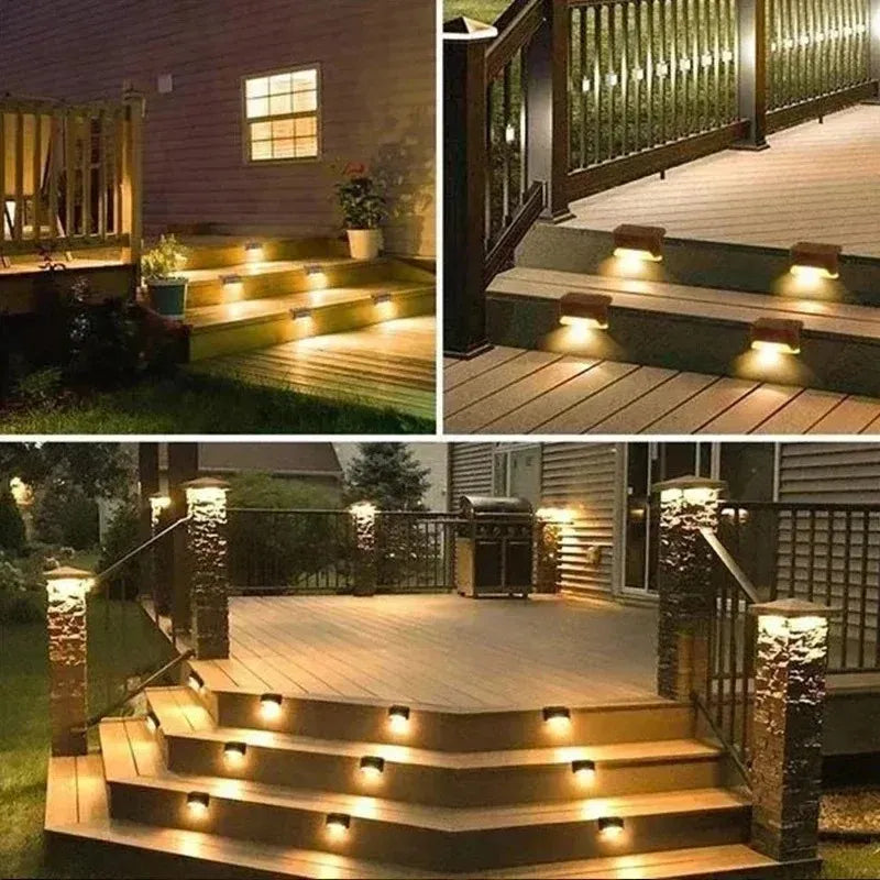 Luz Solar de Degrau – À Prova d'Água – Para Escadas, Deck e Jardim - Lumen