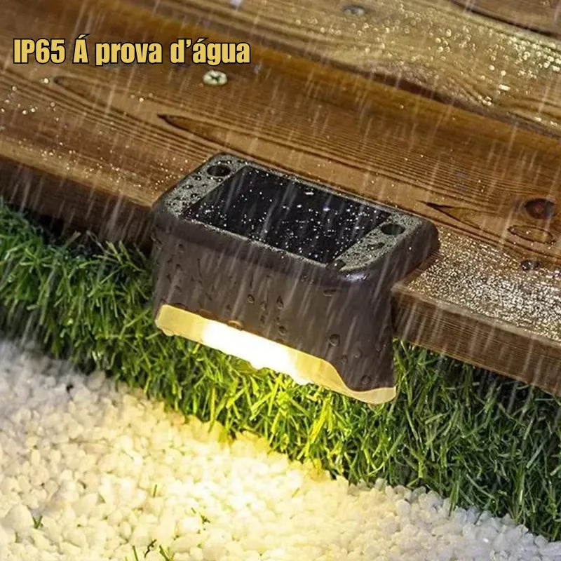 Luz Solar de Degrau – À Prova d'Água – Para Escadas, Deck e Jardim - Lumen