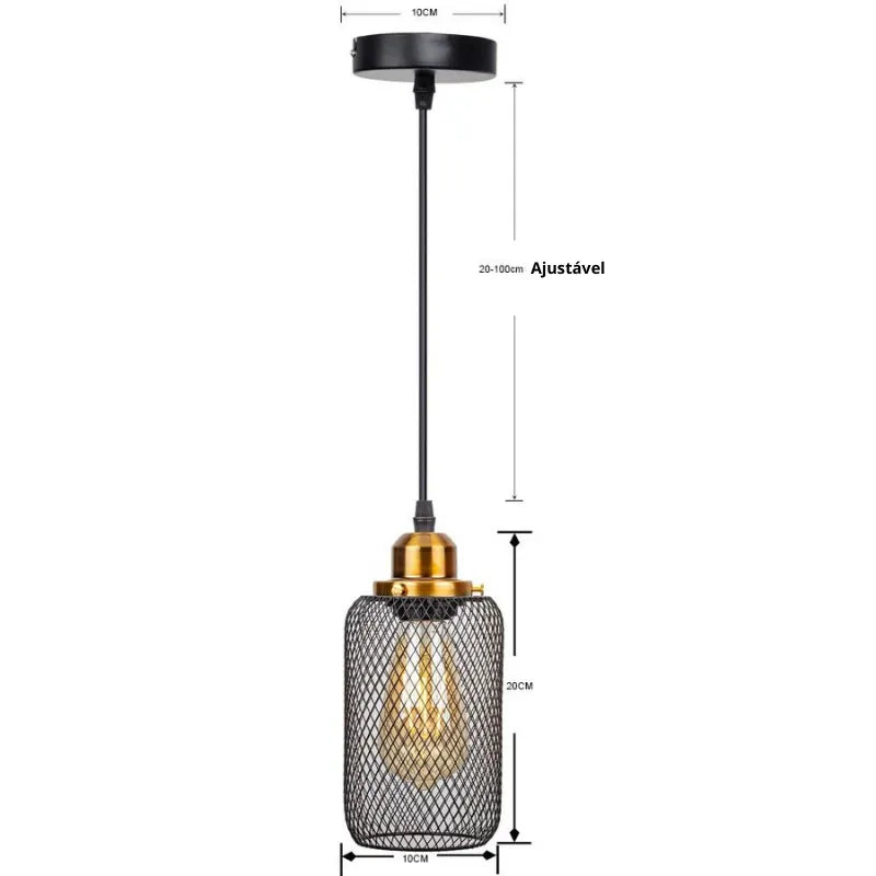 Pendente Vintage retro WInd