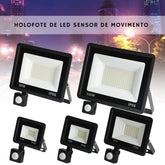 Refletor De LED Com Sensor de Presença - eel