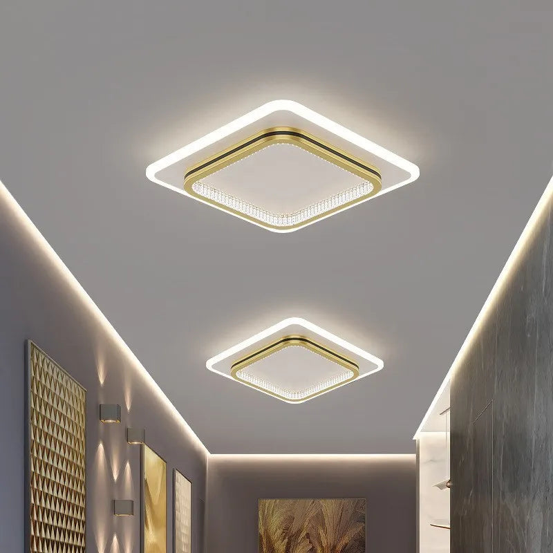 Luminária de LED Minimalista Cristal