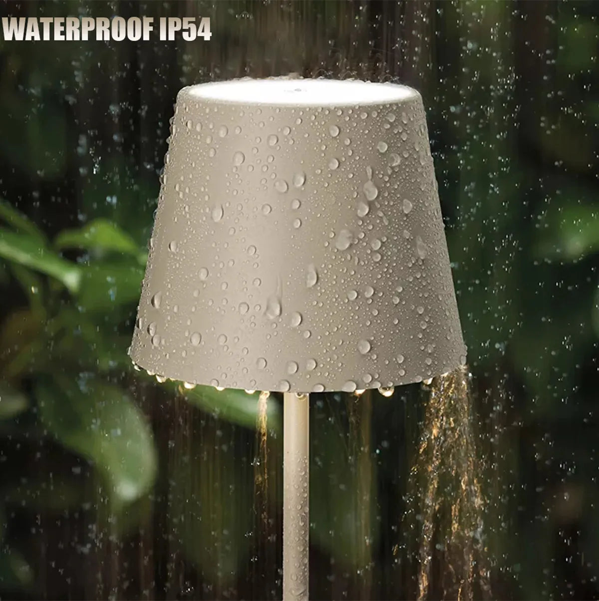 Luminária De Mesa Abajur Impermeável sem Fio