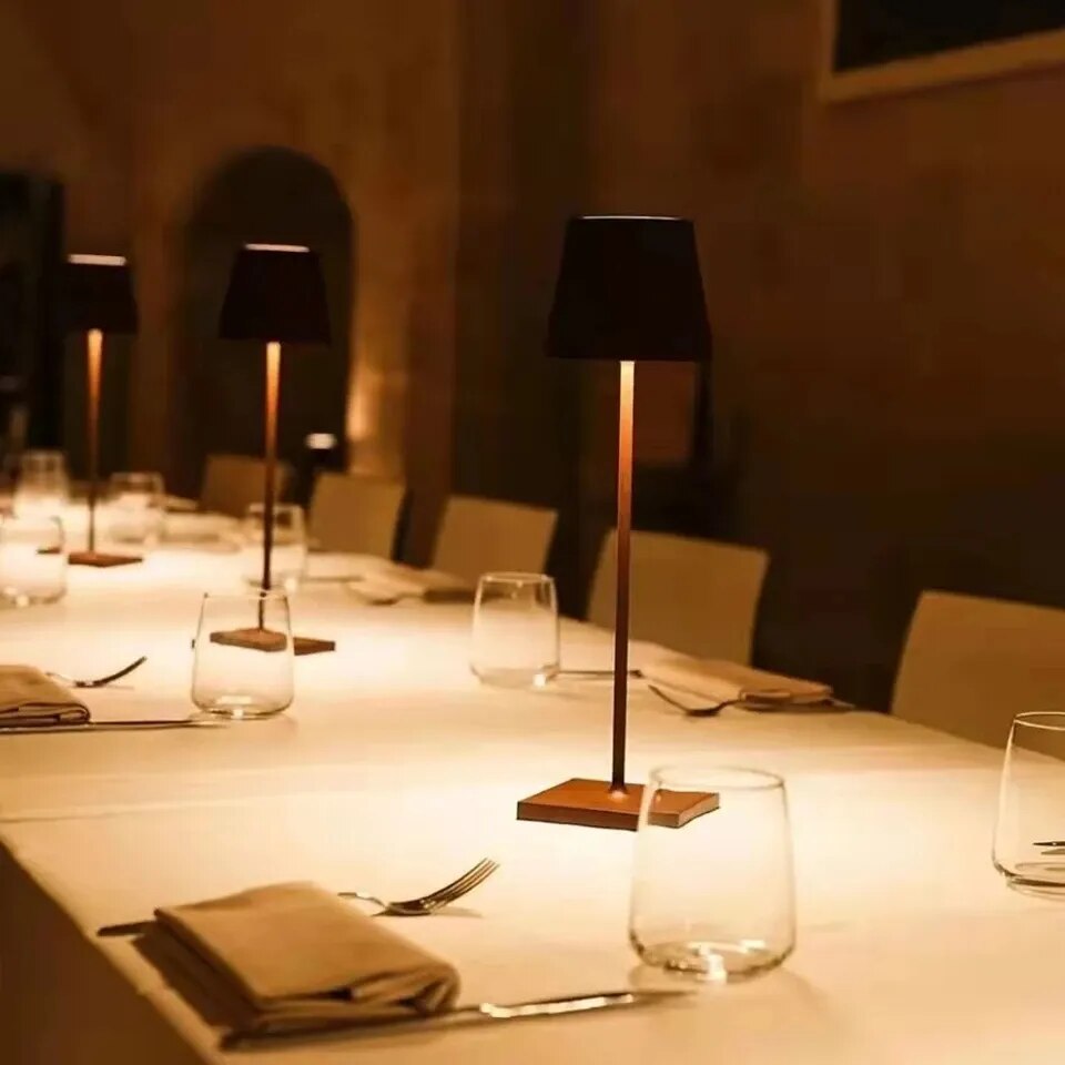 Luminária De Mesa Abajur Impermeável sem Fio