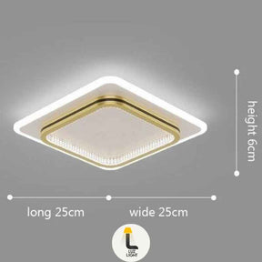 Luminária de LED Minimalista Cristal