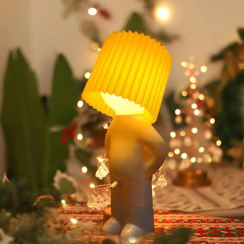 Luminária de Mesa Abajur - Boy Night
