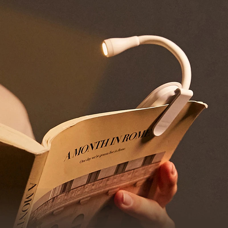 Luminária De Leitura Com Clip Recarregável - EEY
