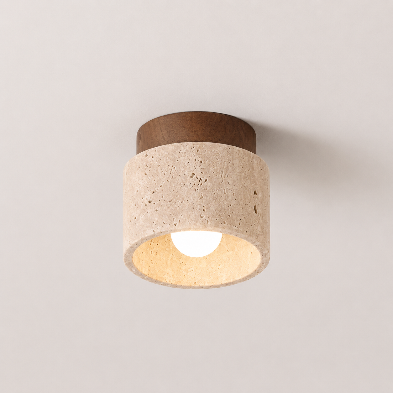 Luminária de Teto Pedra - Flush Fixture