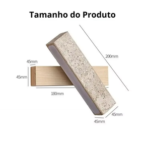 Arandela de Parede Rotativa Interna  Pedra -  50