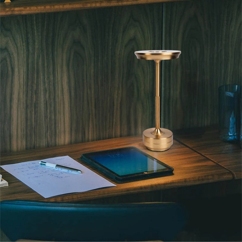 Luminária De Mesa Abajur Sem Fio recarregável - Decor
