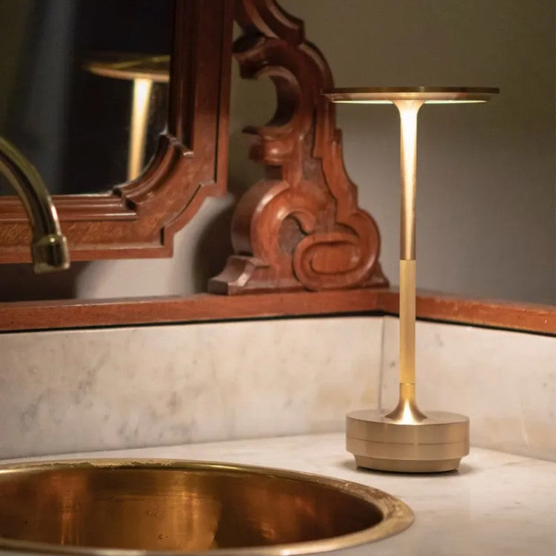 Luminária De Mesa Abajur Sem Fio recarregável - Decor