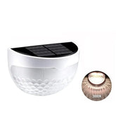 Arandela Solar – Decorativa Ondulada para Áreas Externas - Lumen