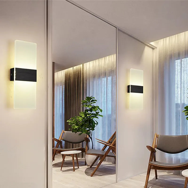 Arandela de Parede Sem fio Nordic Sconce – Sensor de Movimento e Toque, Recarregável  USB
