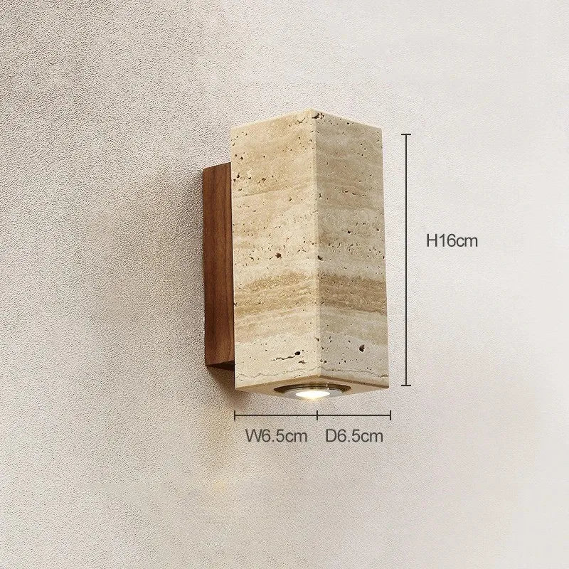 Arandela de Parede Pedra -  Flush Fixture
