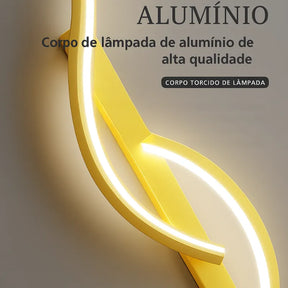 Arandela de parede minimalista - 22