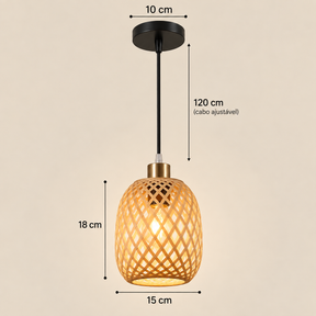 Pendente Bambu Knit