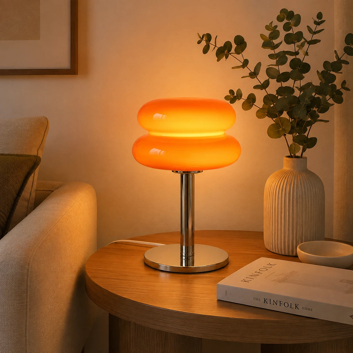 Luminária de mesa USB Glass