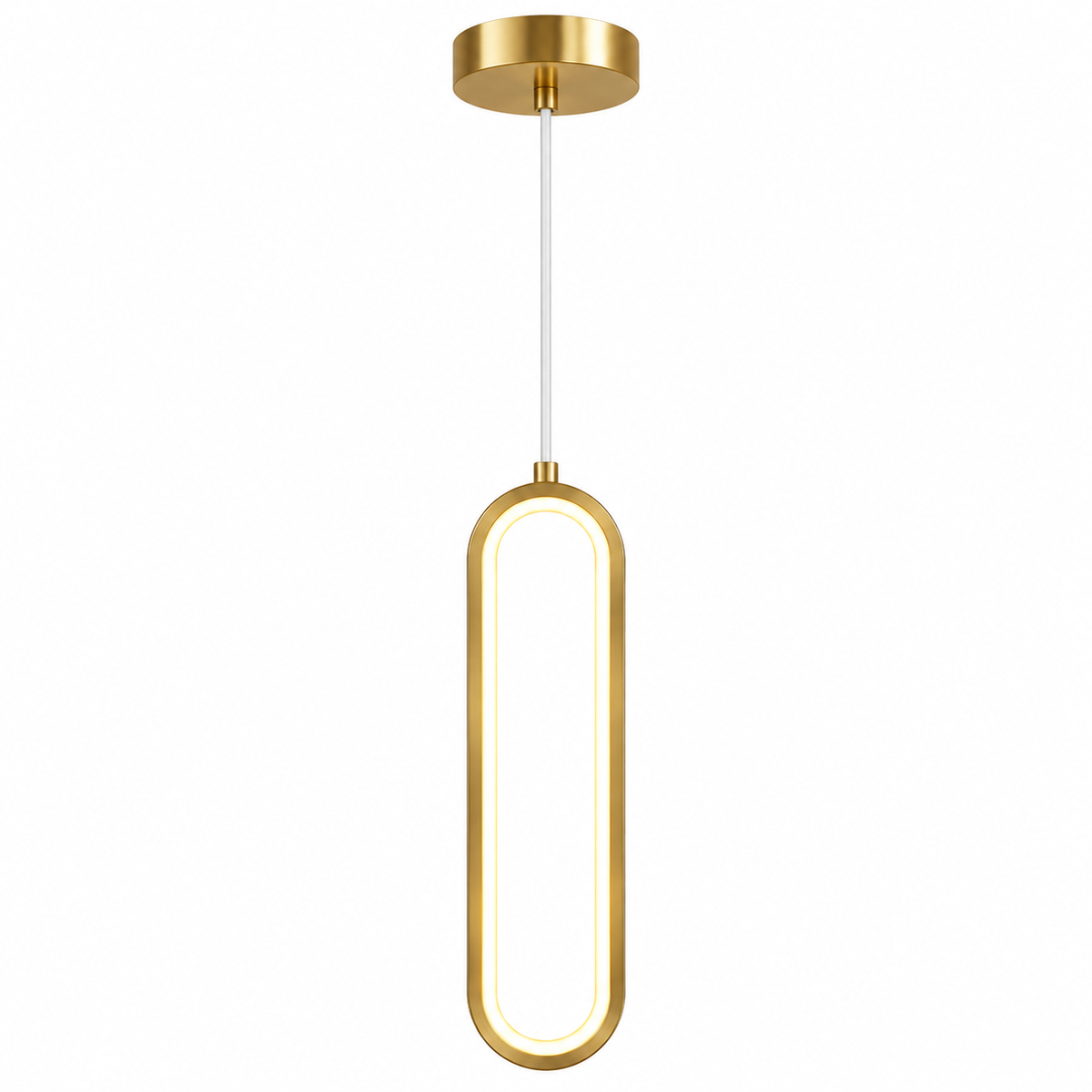 Pendente minimalista de LED
