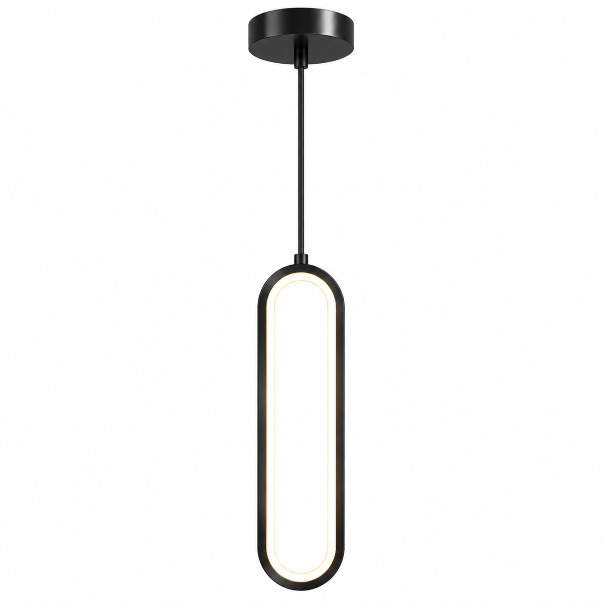 Pendente minimalista de LED