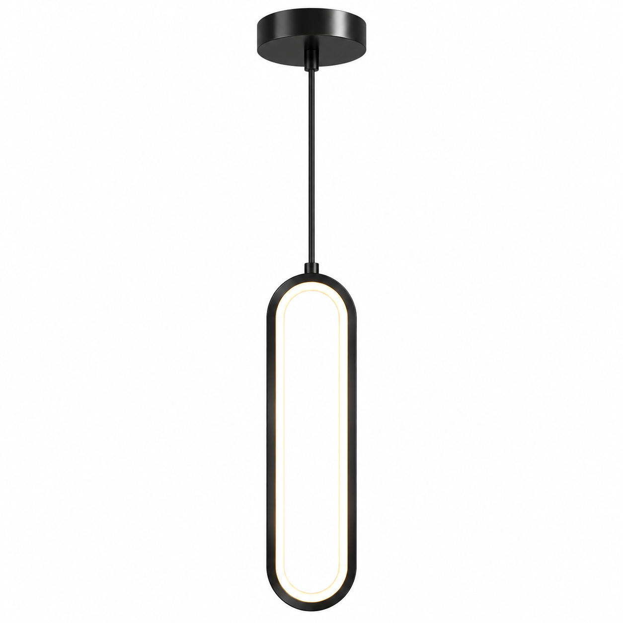 Pendente minimalista de LED