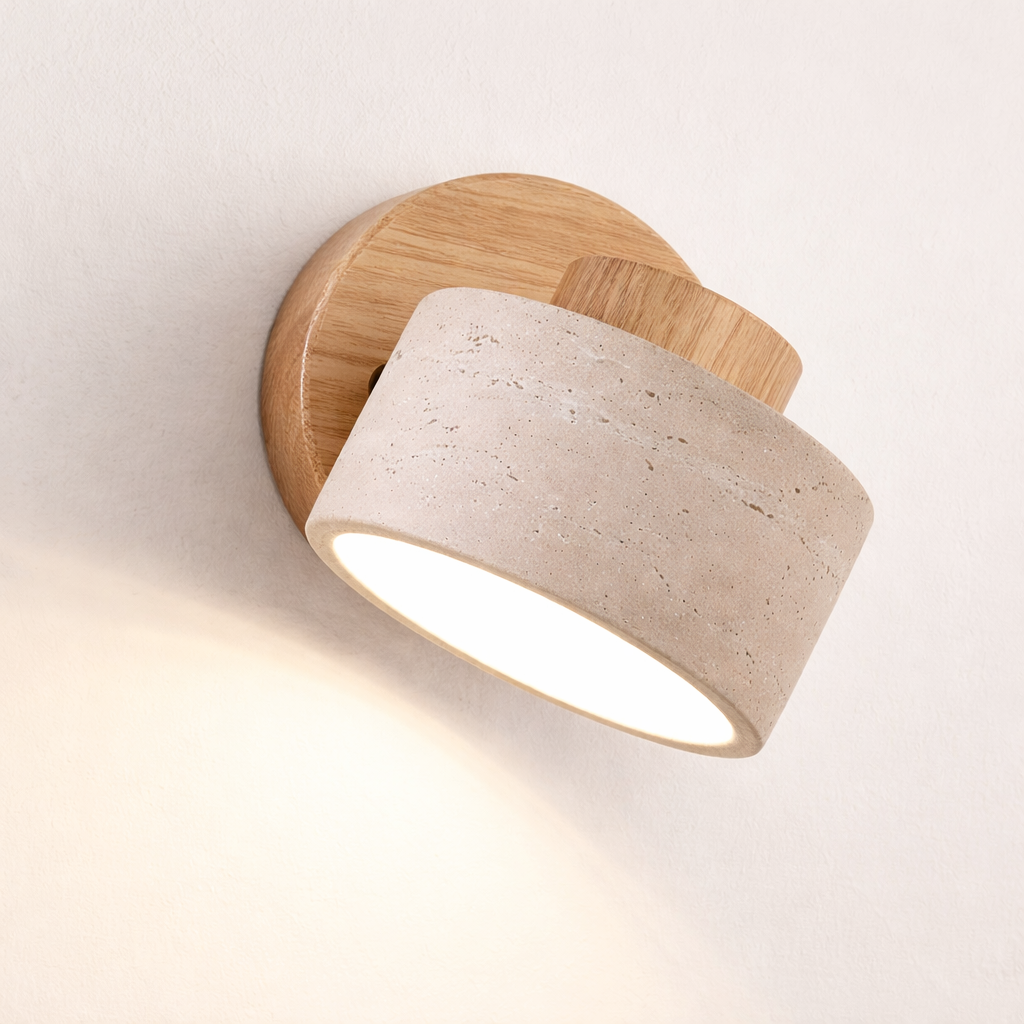 Arandela de Parede Rotativa Interna  Pedra -  51