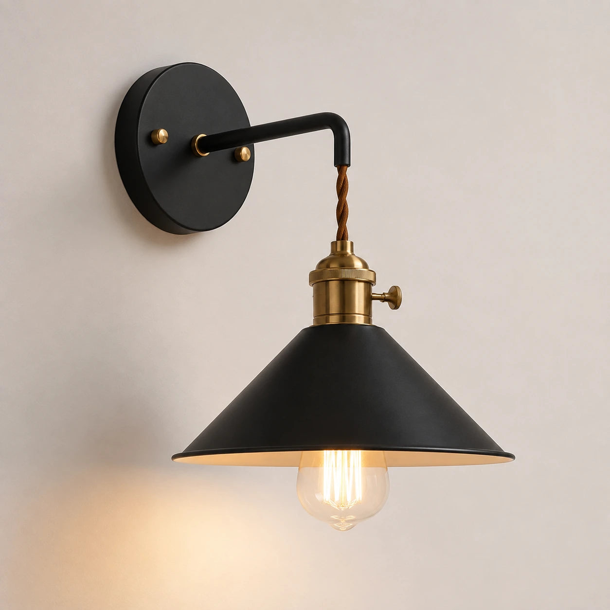 Arandela de parede Vintage - marons