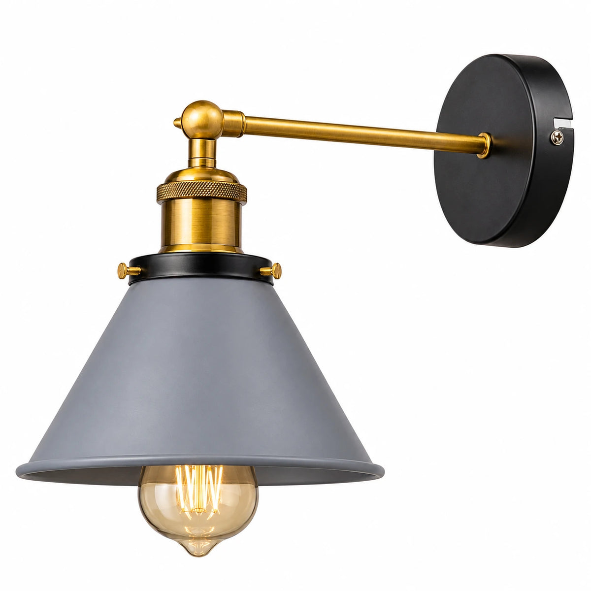 Arandela de parede Vintage Industrial - Sotão E27