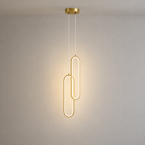 Pendente minimalista de LED