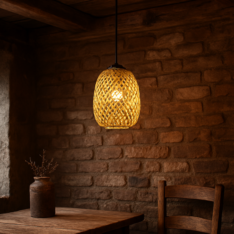 Pendente Bambu Knit