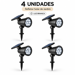 Luminária Solar Espeto para Jardim Com Brilho Ajustável  - IP65 à prova d'água -  EcoBeam