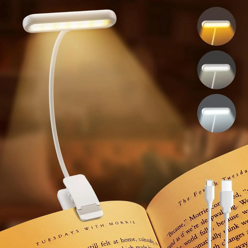 Luminária De Leitura Com Clip Recarregável - EYE