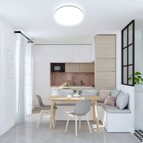 Luminária Plafon de Teto  Redondo Ultrafino – 3 Tons de Luz – IRALAN