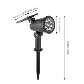 Luminária Solar Espeto para Jardim Com Brilho Ajustável  - IP65 à prova d'água -  EcoBeam