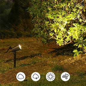 Luminária Solar Espeto para Jardim Com Brilho Ajustável  - IP65 à prova d'água -  EcoBeam